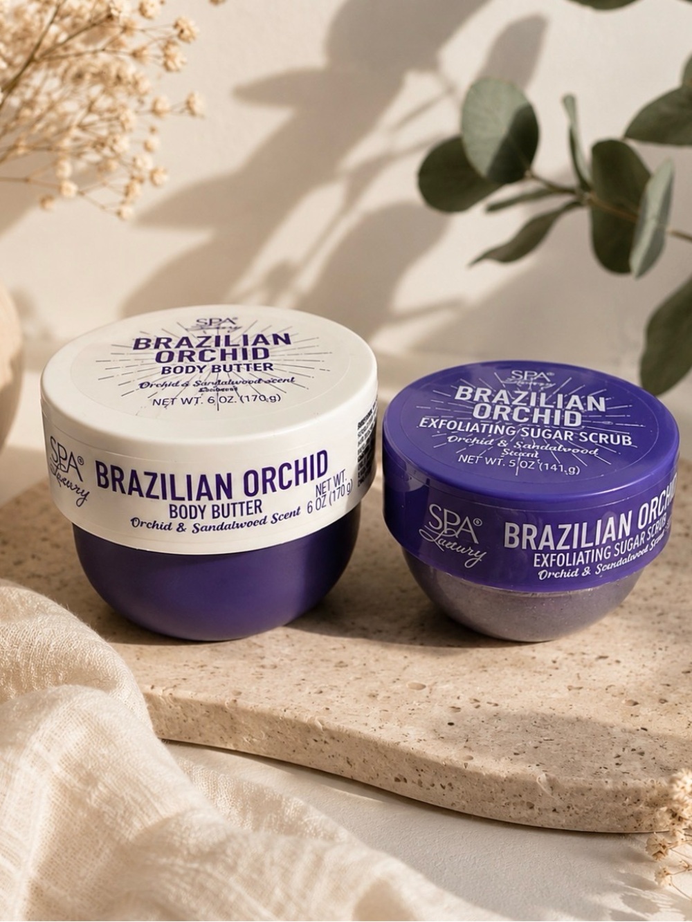 Brazilian Orchid Body Butter & Exfoliating Sugar Scrub